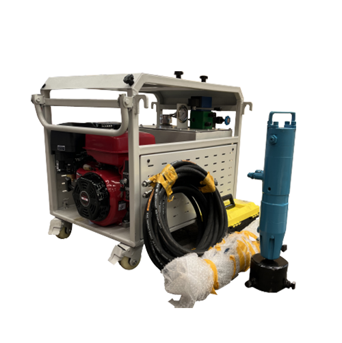 液壓防汛打樁機